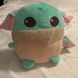 Mattel Star Wars Mandalorian Grogu Plush with Mint and Beige